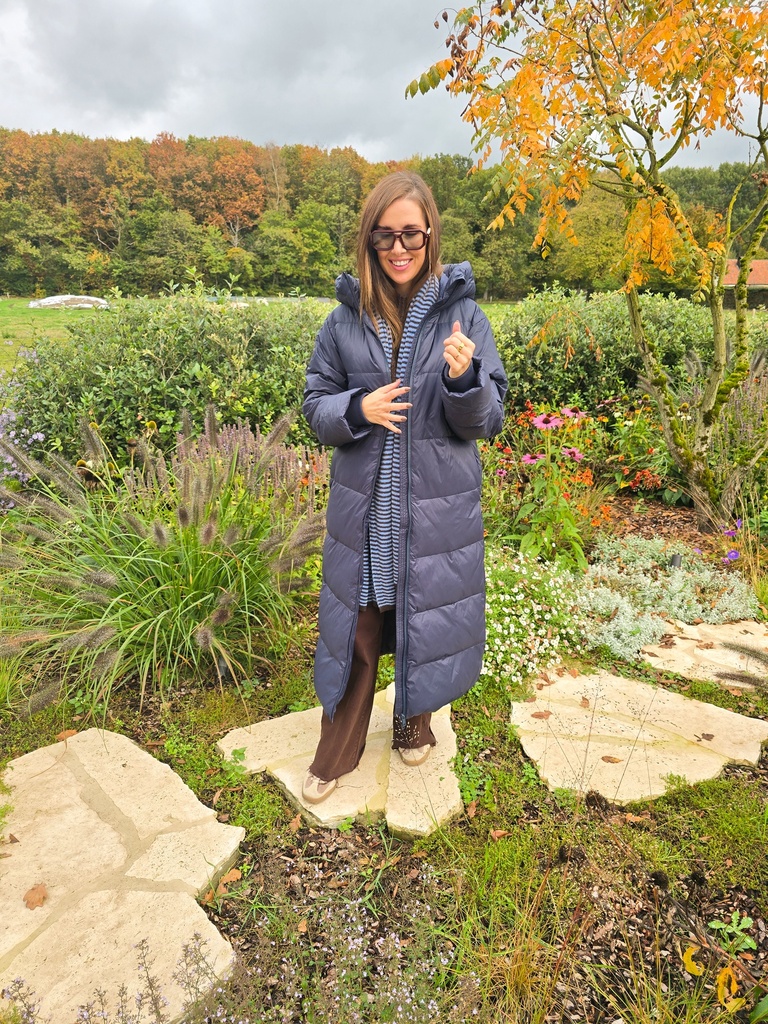 Coat Poppel Navy Blazer