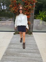 Cropped Sweater Balloon White