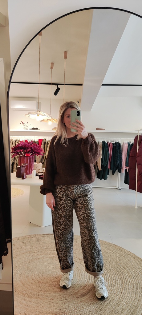 Knit Bea Brown