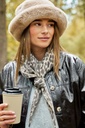 MY Bucket Hat Faux Fur Beige