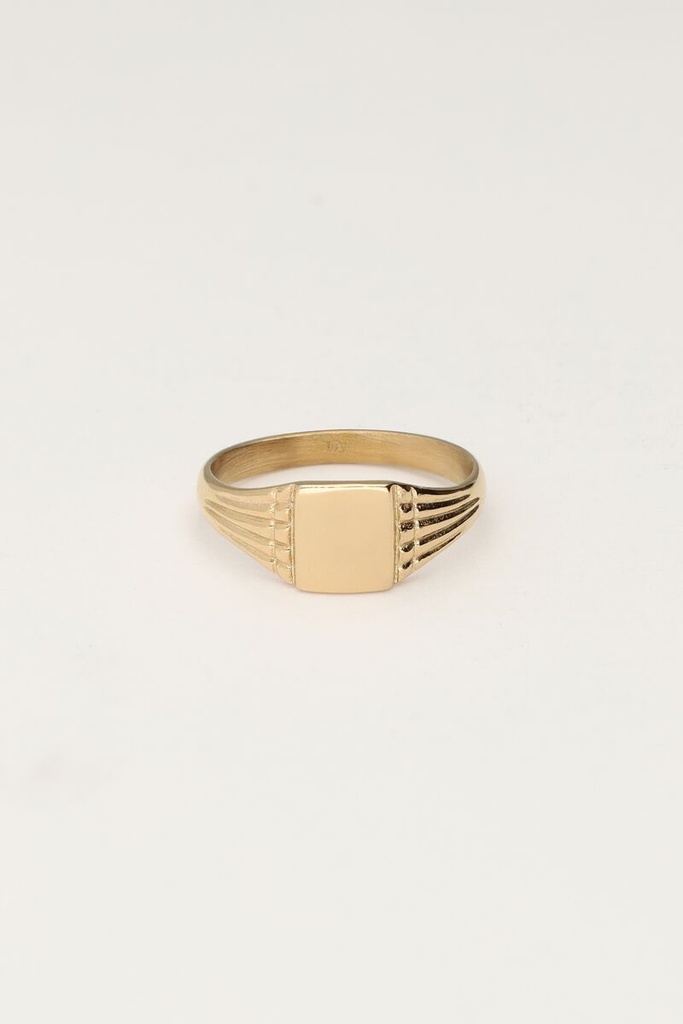 MY Vintage Zegelring Maat 17