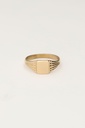 MY Vintage Zegelring Maat 17