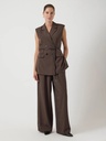Waistcoat Shimma Chocolate Brown