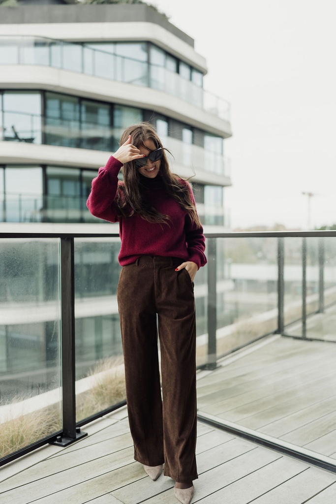 Pants Corduroy Coffee