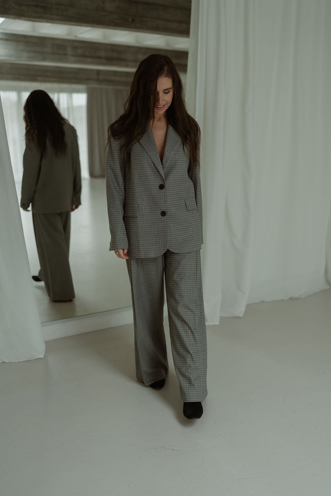 Blazer Kainoa Grey Check