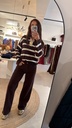 Polo Knit Isabell Chocolate Brown