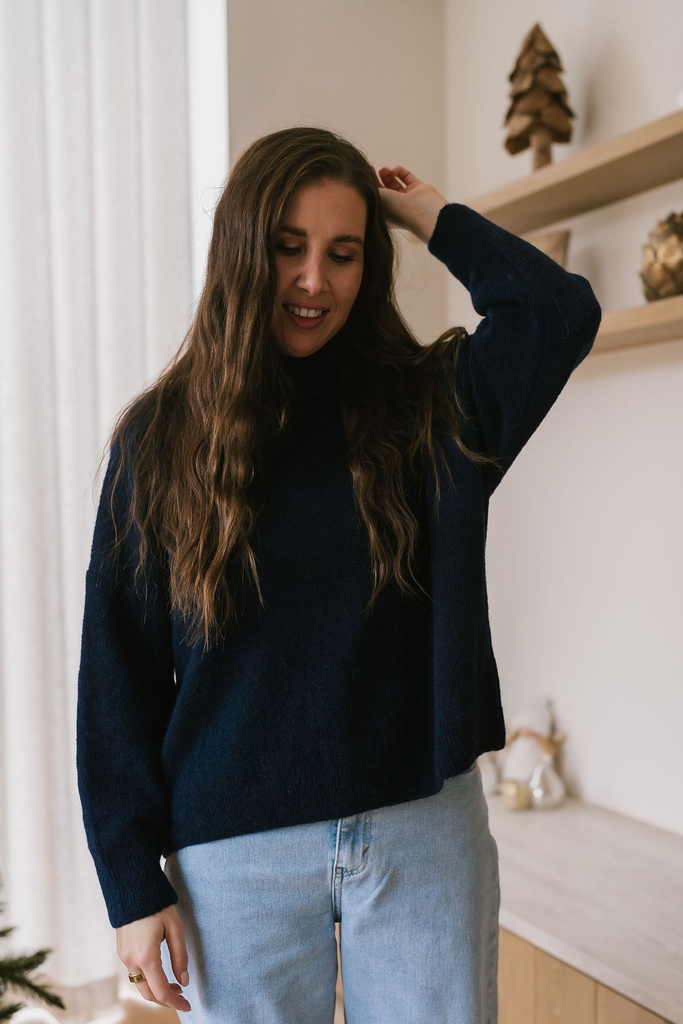 Oliva knit Navy