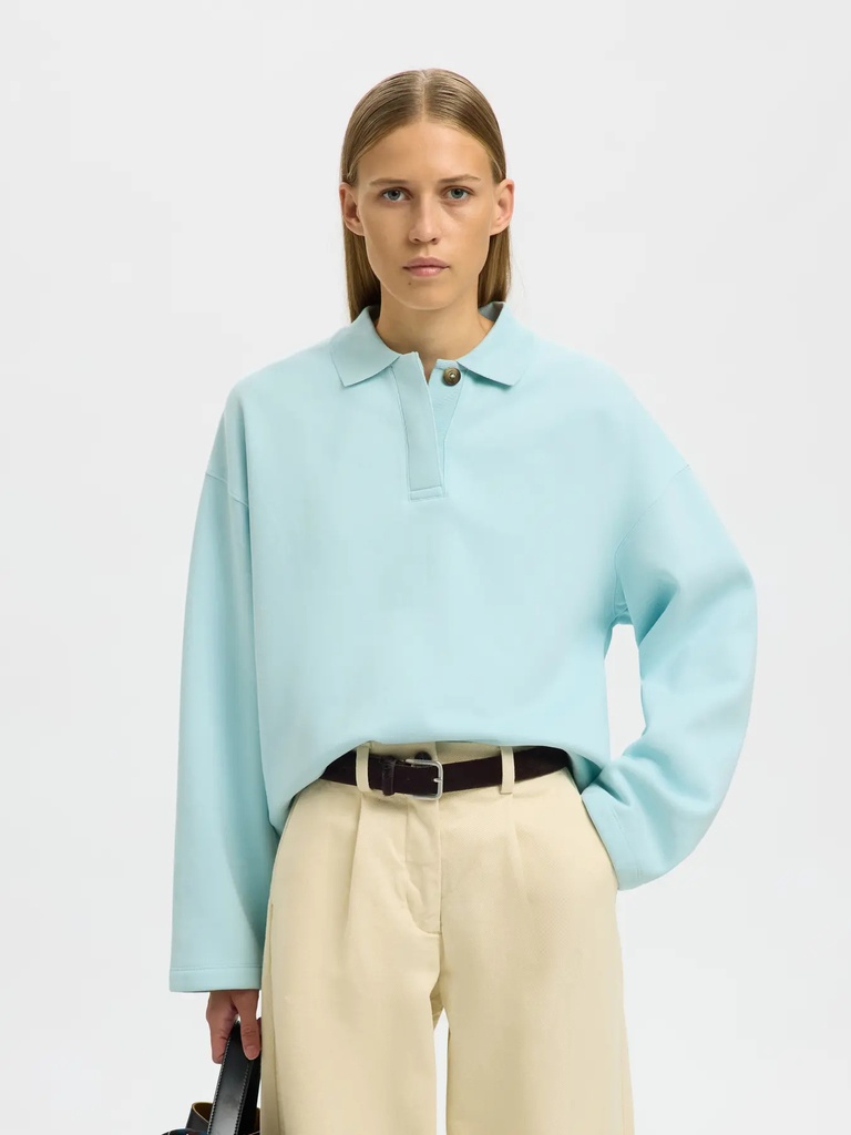 Polo Sweat Ari Gia Blue Glow