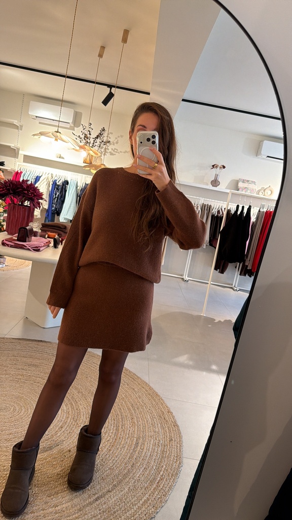 Knit Set Lilly Chocolate
