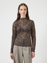 Lace Top Lacey Brown