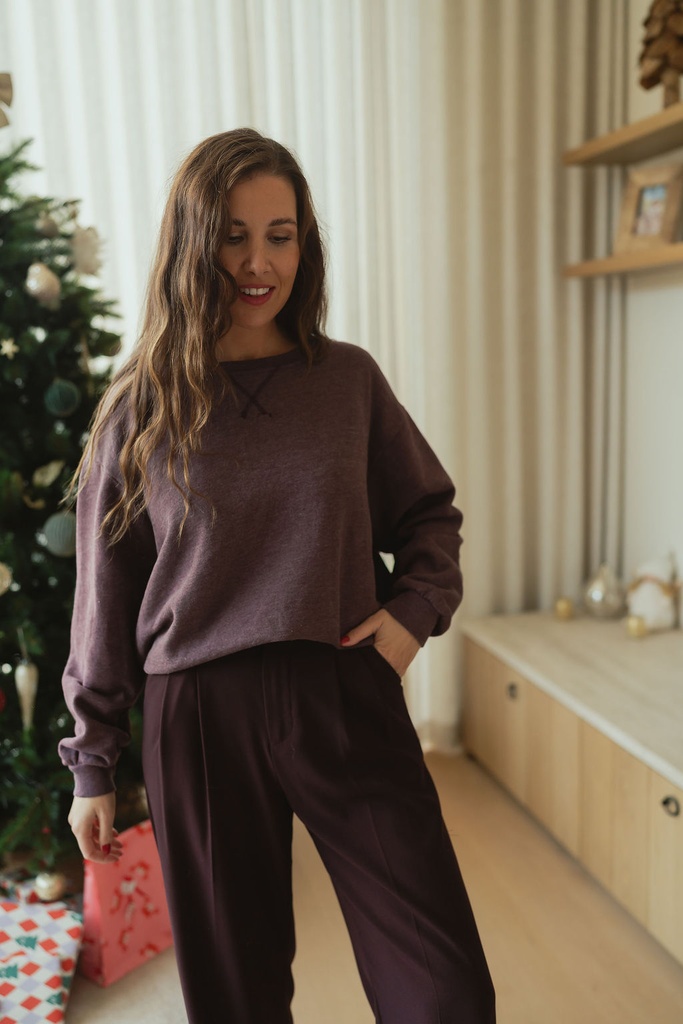 Sweater Abby Mauve
