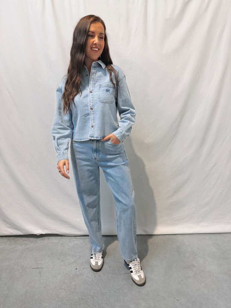 SC Denim Blouse Blue