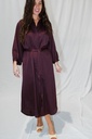 Long Shirt Dress Lima Grape