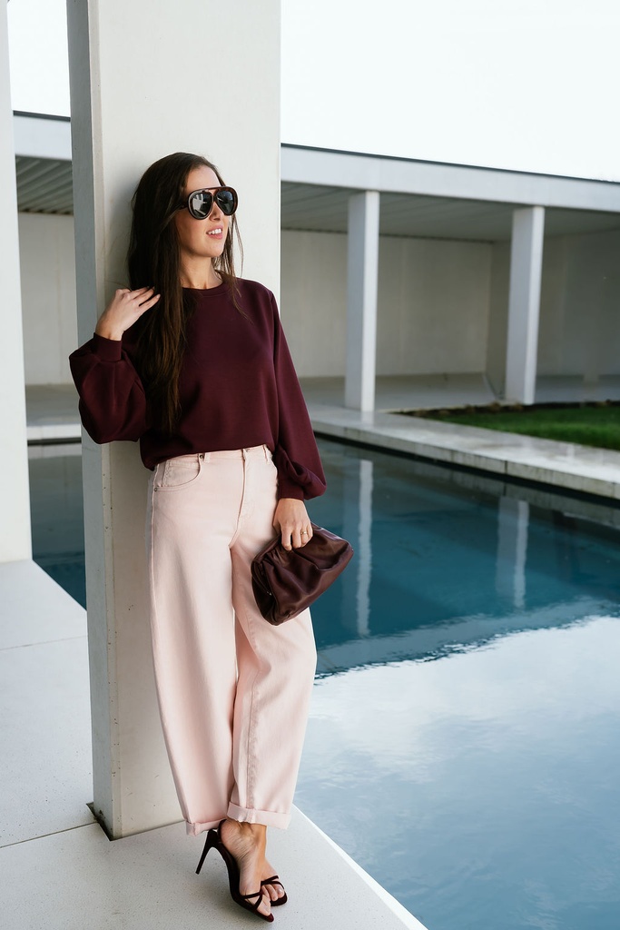 SC Blouse Sweater Grape