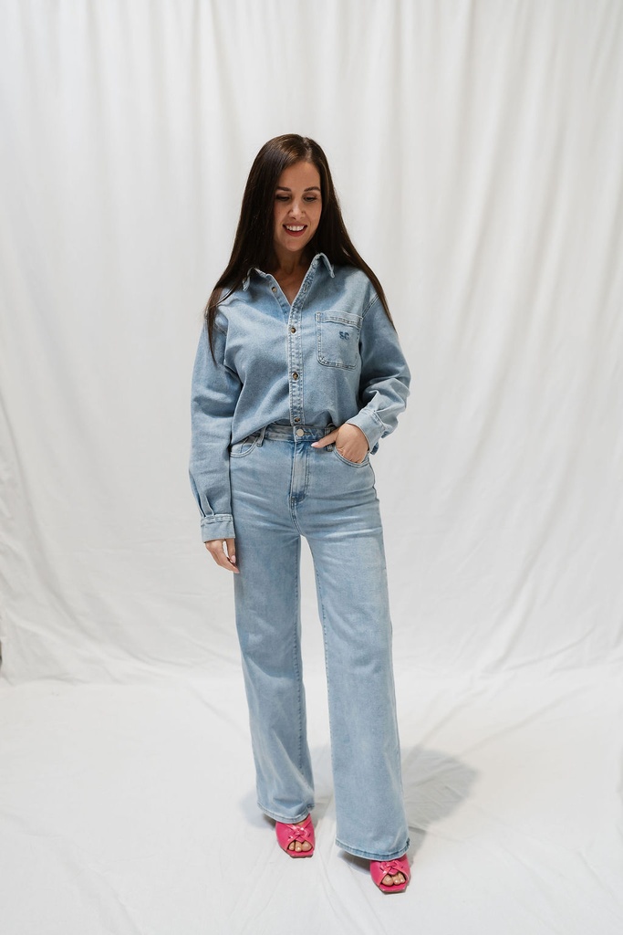 SC Wide Leg Jeans Blue