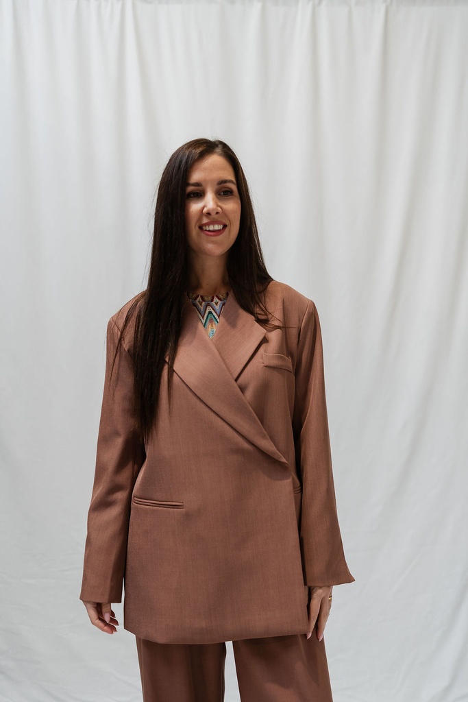 Oversized Blazer Mocha