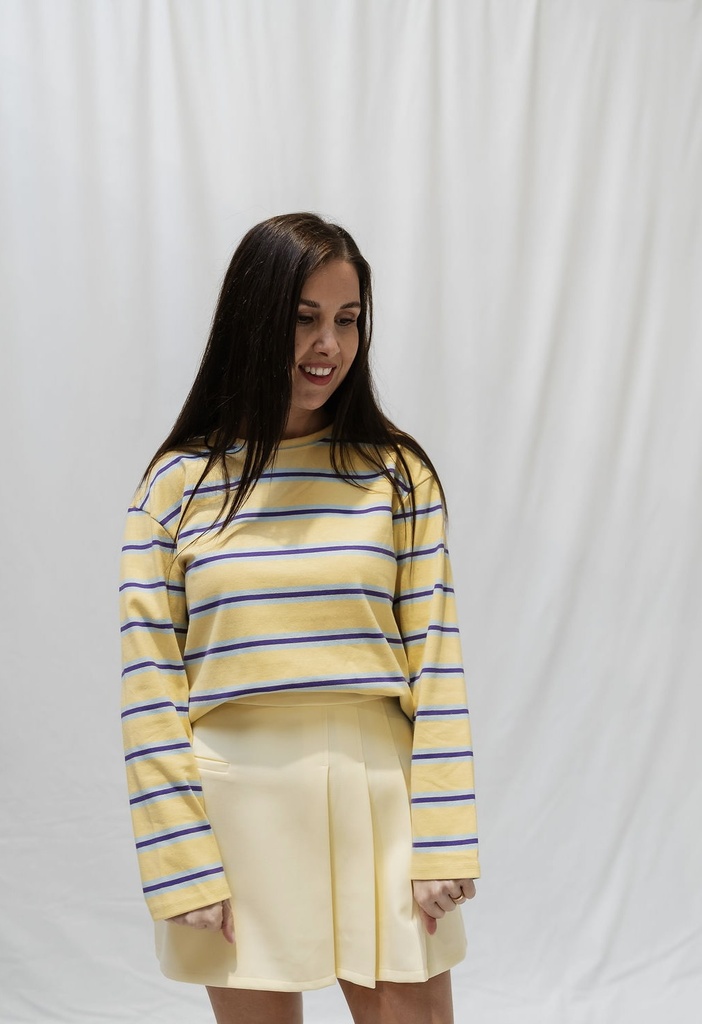 Striped Shirt Celestine Yellow