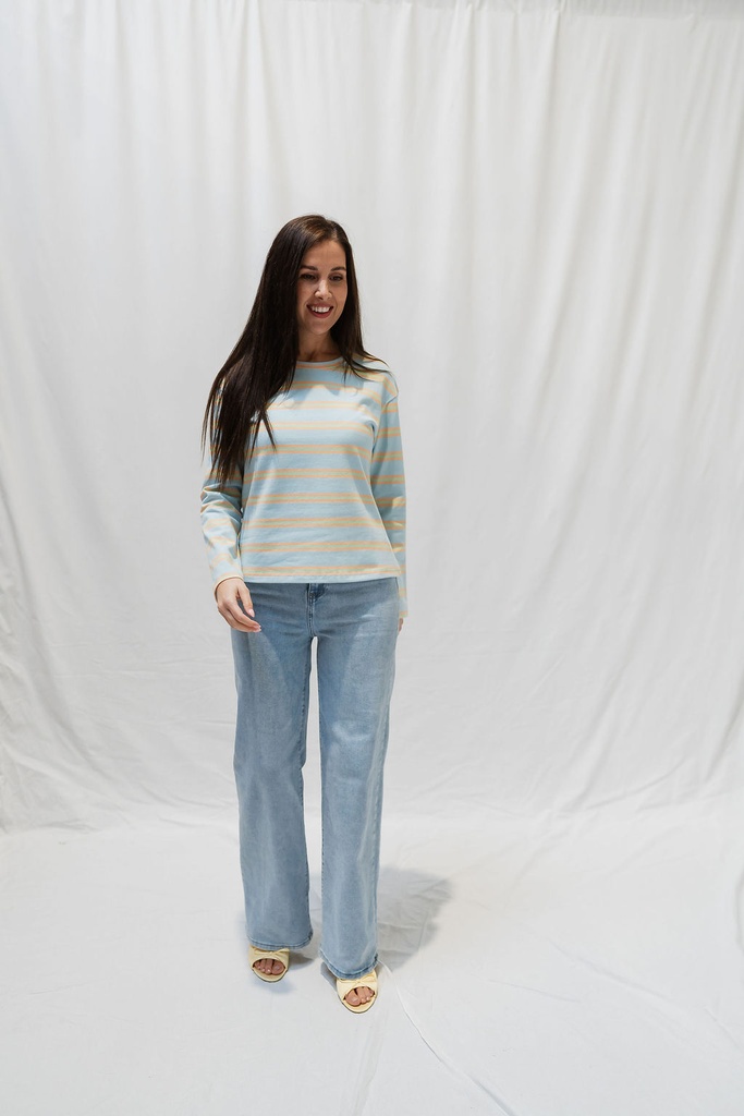 Striped Shirt Celestine Lightblue