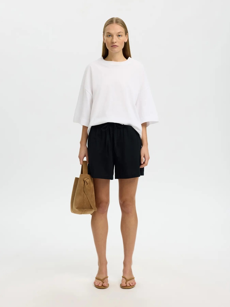Shorts Luisa-Linnie Linen Black