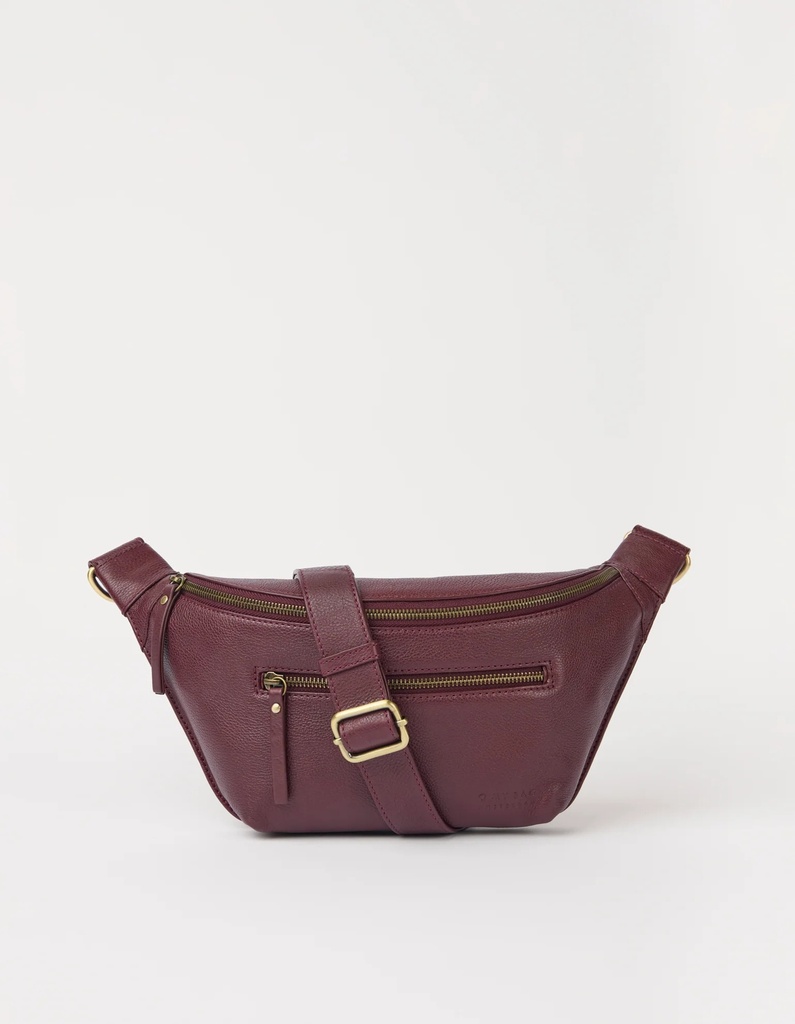 Drew Bum Bag Dark Cherry