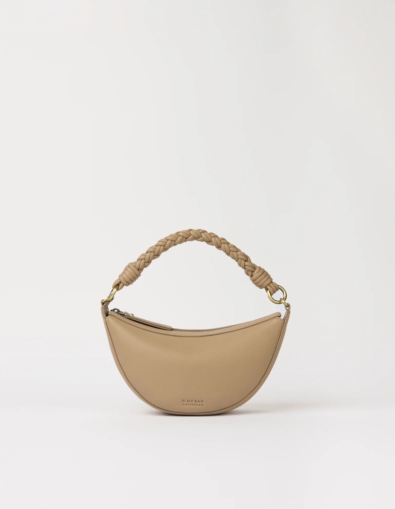 Leo Twisted Handle Mini Dark Sand