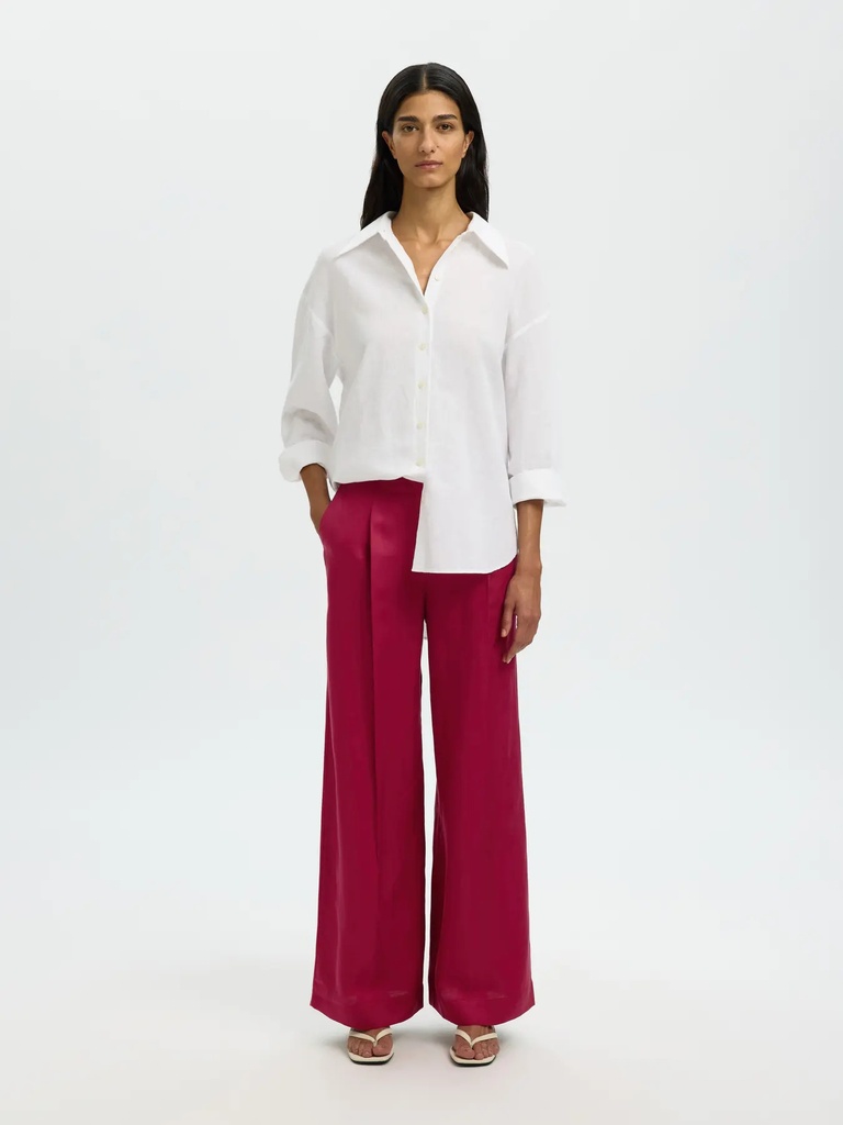 Wide Linen Pant Lyra Anemone