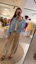Bomber Jeans Jacket Lightblue