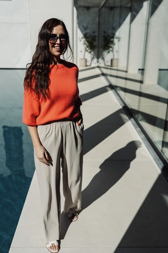 Summer Knit Coral