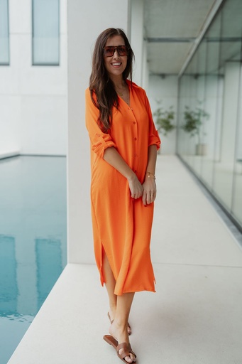Nomi Dress Orange