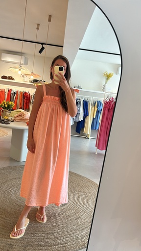 Strap Dress Peach