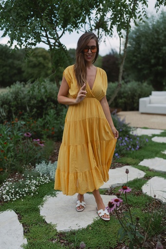 Maxi dress Yellow