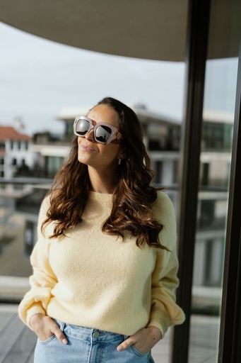 Alicante Knit Pastel Yellow