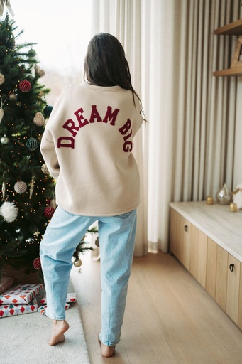 Sweater Dream Big Beige