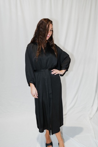 Long Shirt Dress Lima Black
